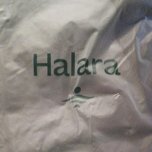 HALARA Wide-Leg Charcoal Pants - Picture 2 of 3